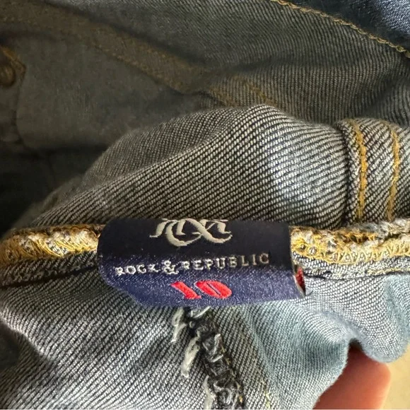 Rock and republic size 10 jeans - Picture 2 of 4